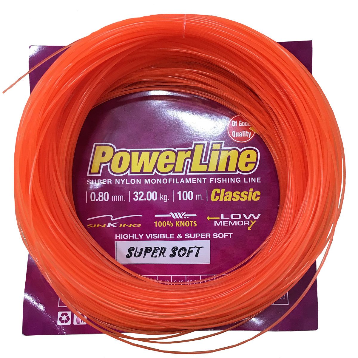 Powerline Classıc 100 m. Poşet Soft Misina 0,70 mm