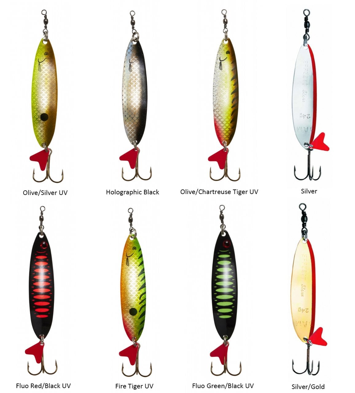 Dam Effzett Standard Spoon Slim 9.5 cm 32 gr Sinking Kaşık