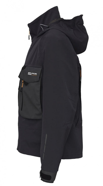 Savage Gear SG6 Wading Jacket Black/Grey