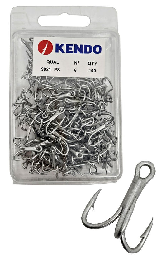 Kendo 9021 PS Faultless Treble 100 Adet 3 lü Çarpma İğnesi
