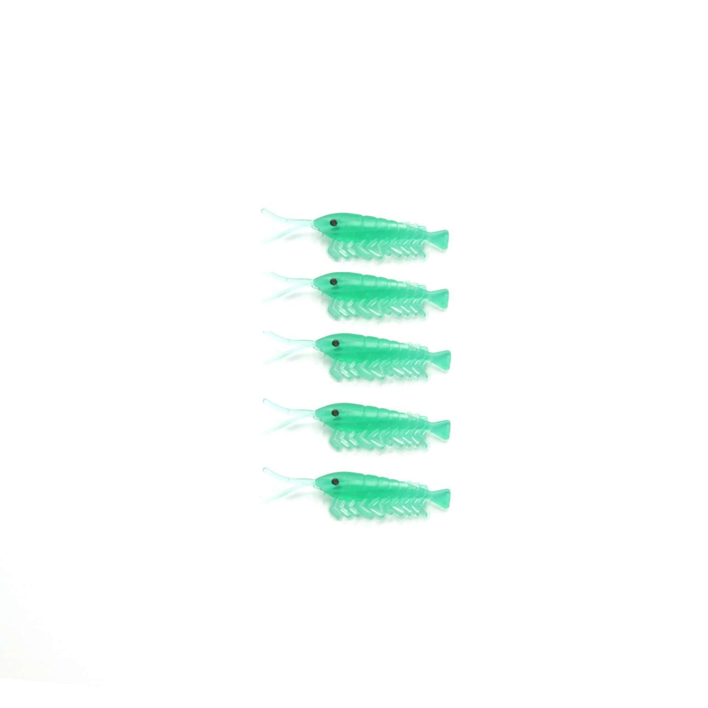 Captain 3050 Silikon Karides 4cm Suni Yem 5li Paket