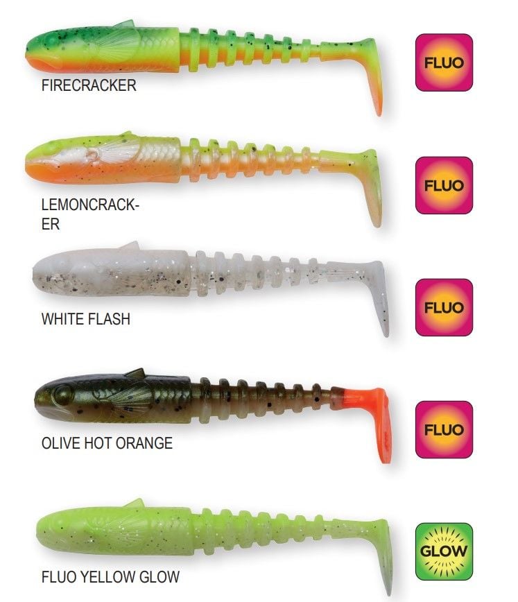 Savage Gear Gobster Shad 11.5 cm 16 gr Dark Water Mix 5 Pcs