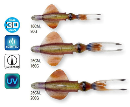 Savage Gear Swim Squid RTF 25cm 160gr Sahte Balık